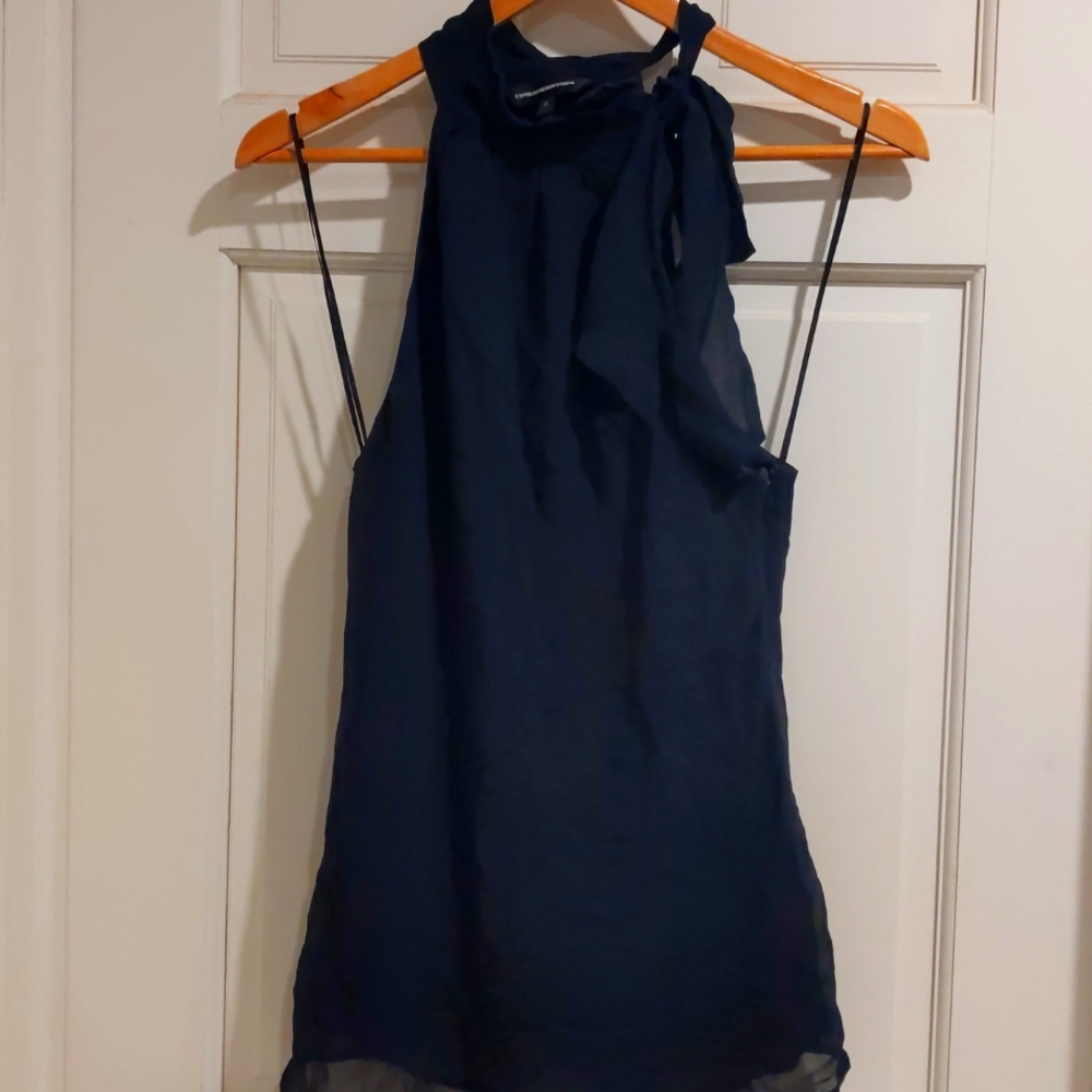 Express Design Halter Tie neck